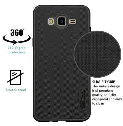 NIUKIN Super Frosted Dotted Case for Samsung J7 Nxt