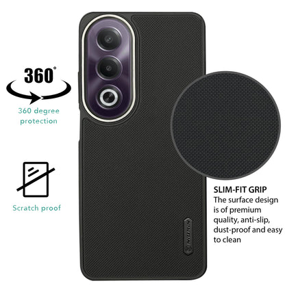 NIUKIN Super Frosted Dotted Case with Camera Ring for Oppo K12x