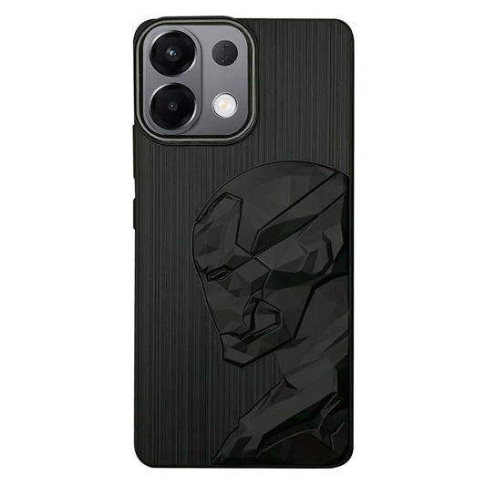 IR Superhero Side Face Prism Case with Metallic Camera Ring for Oppo K13