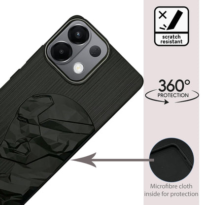 IR Superhero Side Face Prism Case with Metallic Camera Ring for Oppo K13