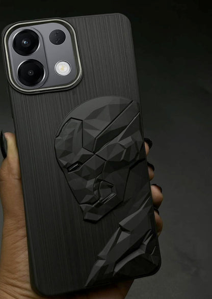 IR Superhero Side Face Prism Case with Metallic Camera Ring for Oppo K13