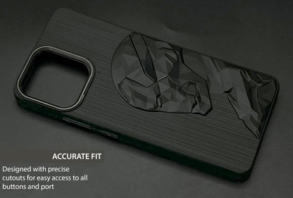 IR Superhero Side Face Prism Case with Metallic Camera Ring for Oppo K13