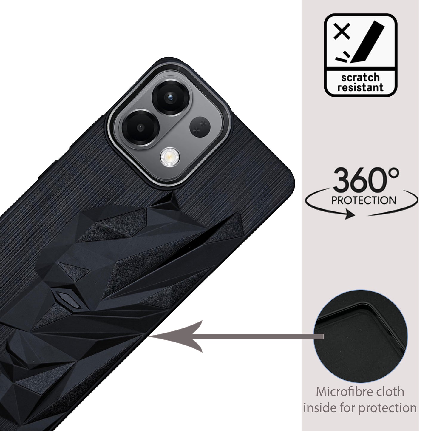 Bt Superhero Case with Camera ring for Oppo K13(5G)