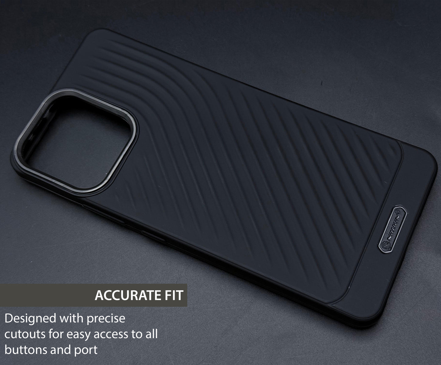 Ripple Wave Case with Metallic Camera ring for Oppo K13(5G)