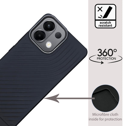Ripple Wave Case with Metallic Camera ring for Oppo K13(5G)