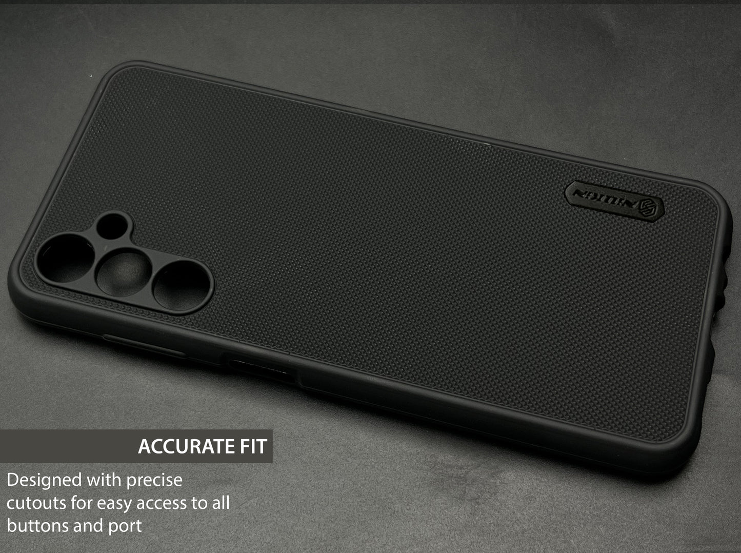 NIUKIN Super Frosted Dotted Case for Samsung M14 5G