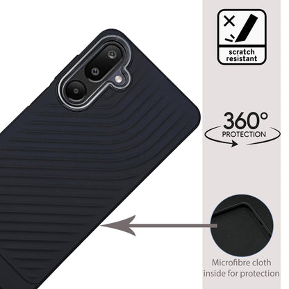 Ripple Wave Case with Camera Ring for Samsung Galaxy M16