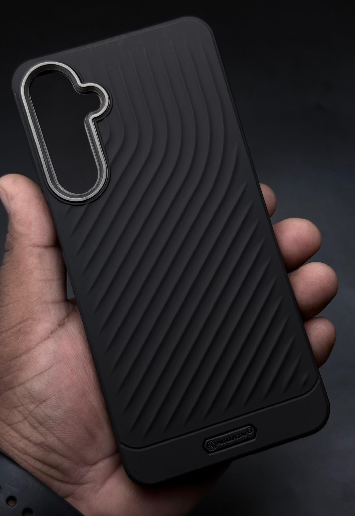 Ripple Wave Case with Camera Ring for Samsung Galaxy M16