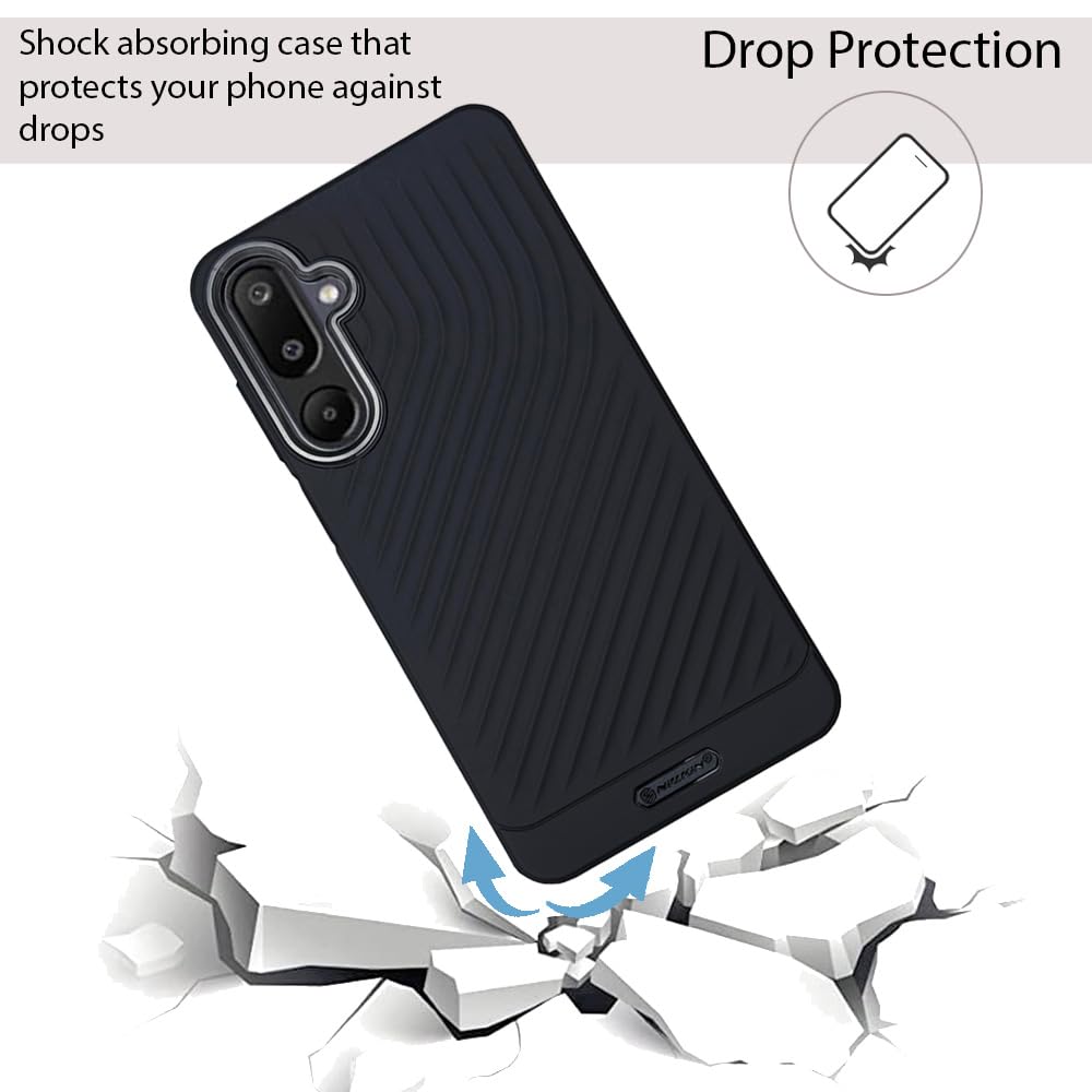 Ripple Wave Case with Camera Ring for Samsung Galaxy M16