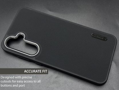 NIUKIN Super Frosted Dotted Case with Camera Ring for Samsung M16