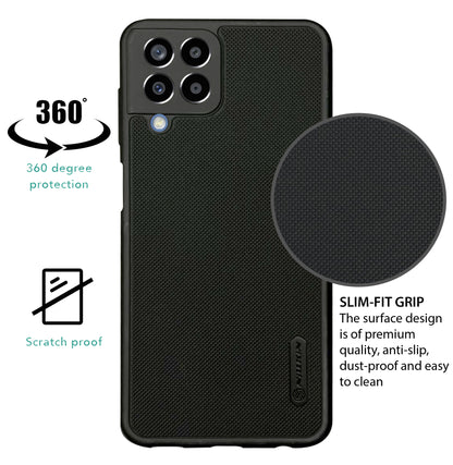 NIUKIN Super Frosted Dotted Case for Samsung M33 5G