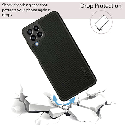 NIUKIN Super Frosted Dotted Case for Samsung M33 5G
