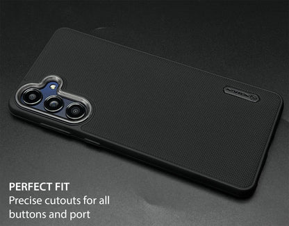 NIUKIN Super Frosted Dotted Case with Camera Ring for Samsung M55