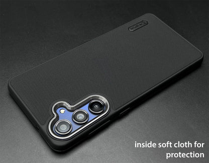 NIUKIN Super Frosted Dotted Case with Camera Ring for Samsung M55