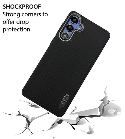 NIUKIN Super Frosted Dotted Case with Camera Ring for Samsung M55