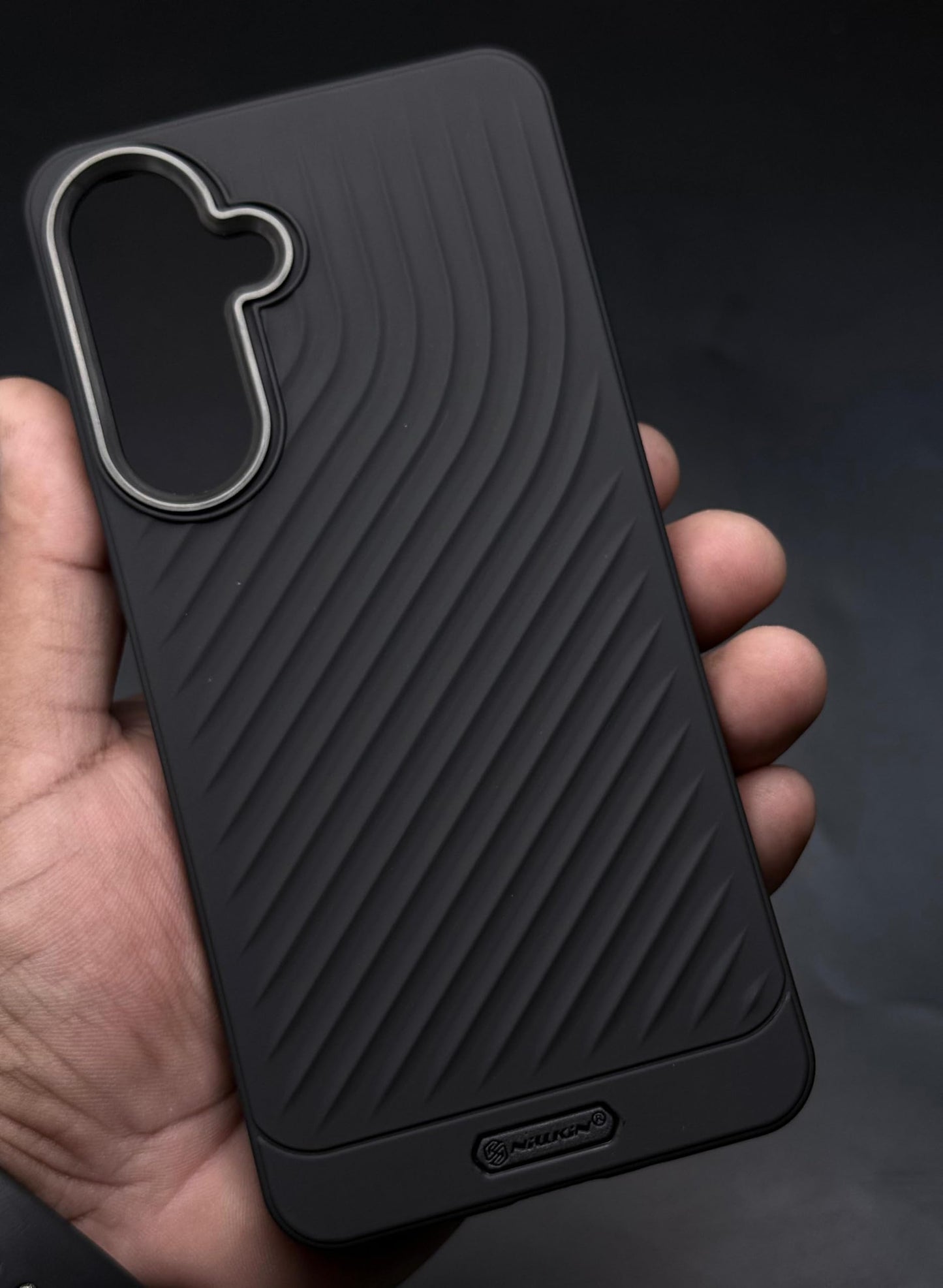 Ripple Wave Case with Camera Ring for Samsung Galaxy M56