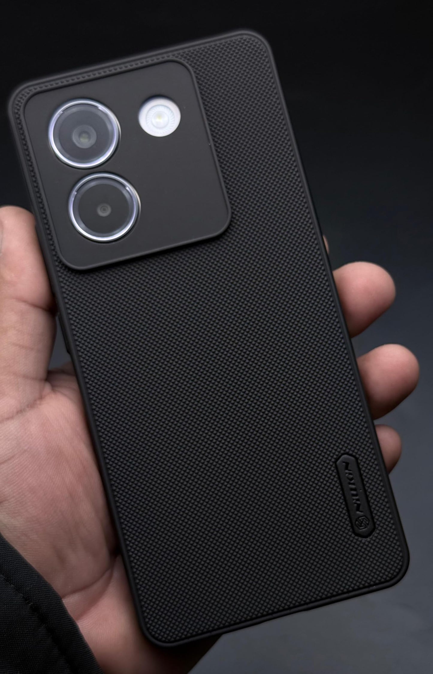 NIUKIN Super Frosted Dotted Case for Xiaomi Poco M7 Pro