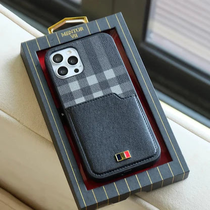 Mentor Leather Case with Card holder for iPhone 12 Pro Max