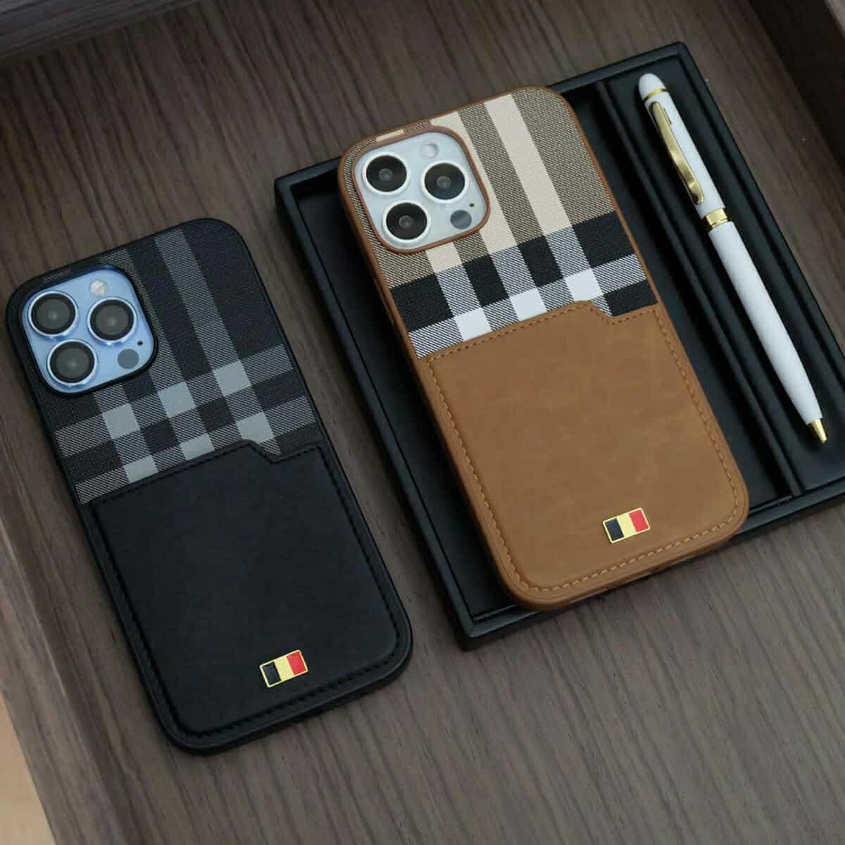 Mentor Leather Case with Card holder for iPhone 12 Pro Max