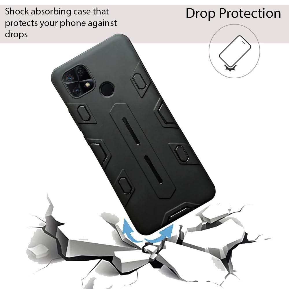 NIUKIN Armor Case for Xiaomi Redmi 10