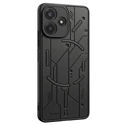Cyber Design Soft Back Case for Xiaomi Poco M6 Pro 5G