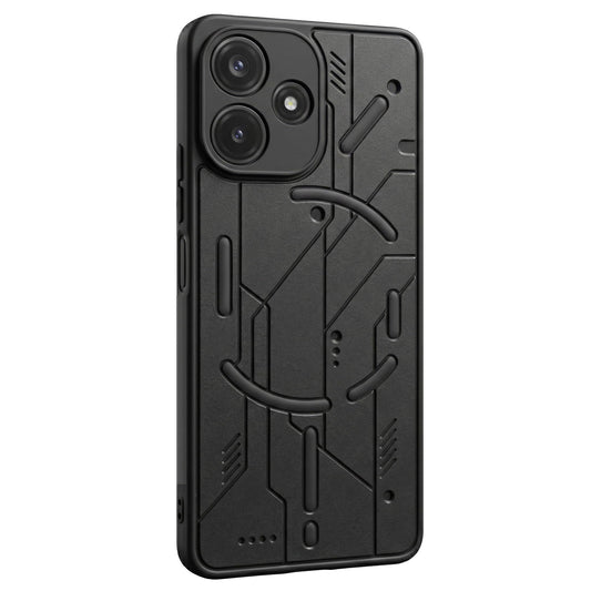 Cyber Design Soft Back Case for Xiaomi Poco M6 Pro 5G