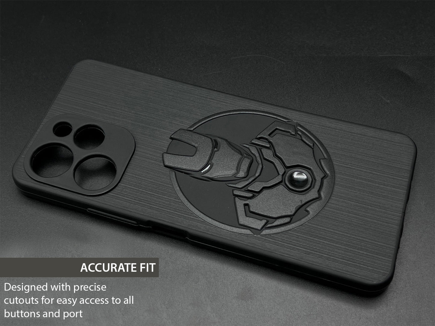 IR Superhero Shield Case for Xiaomi Redmi 12(4G)