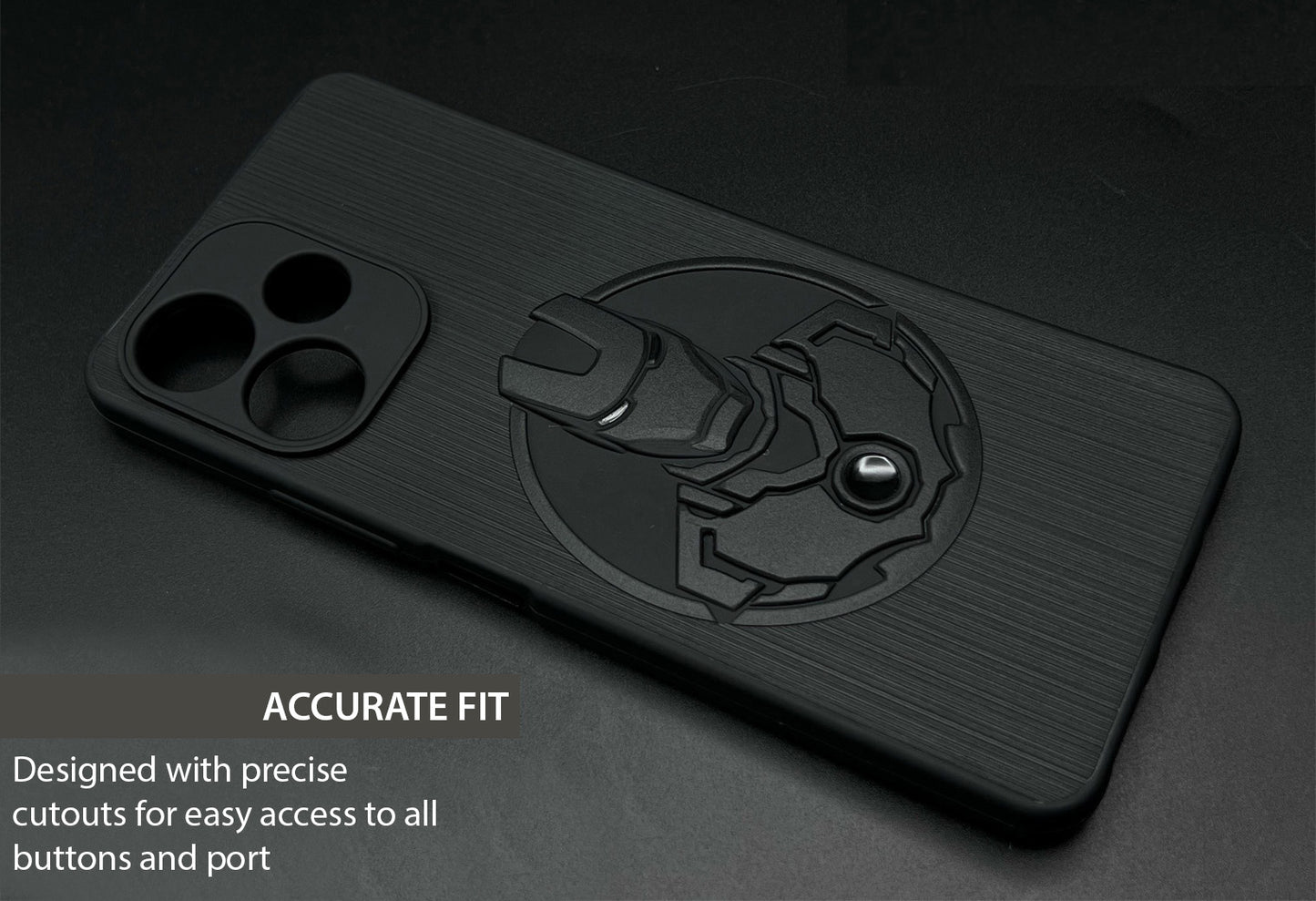 IR Superhero Shield Case for Xiaomi POCO M6 Pro(5G)