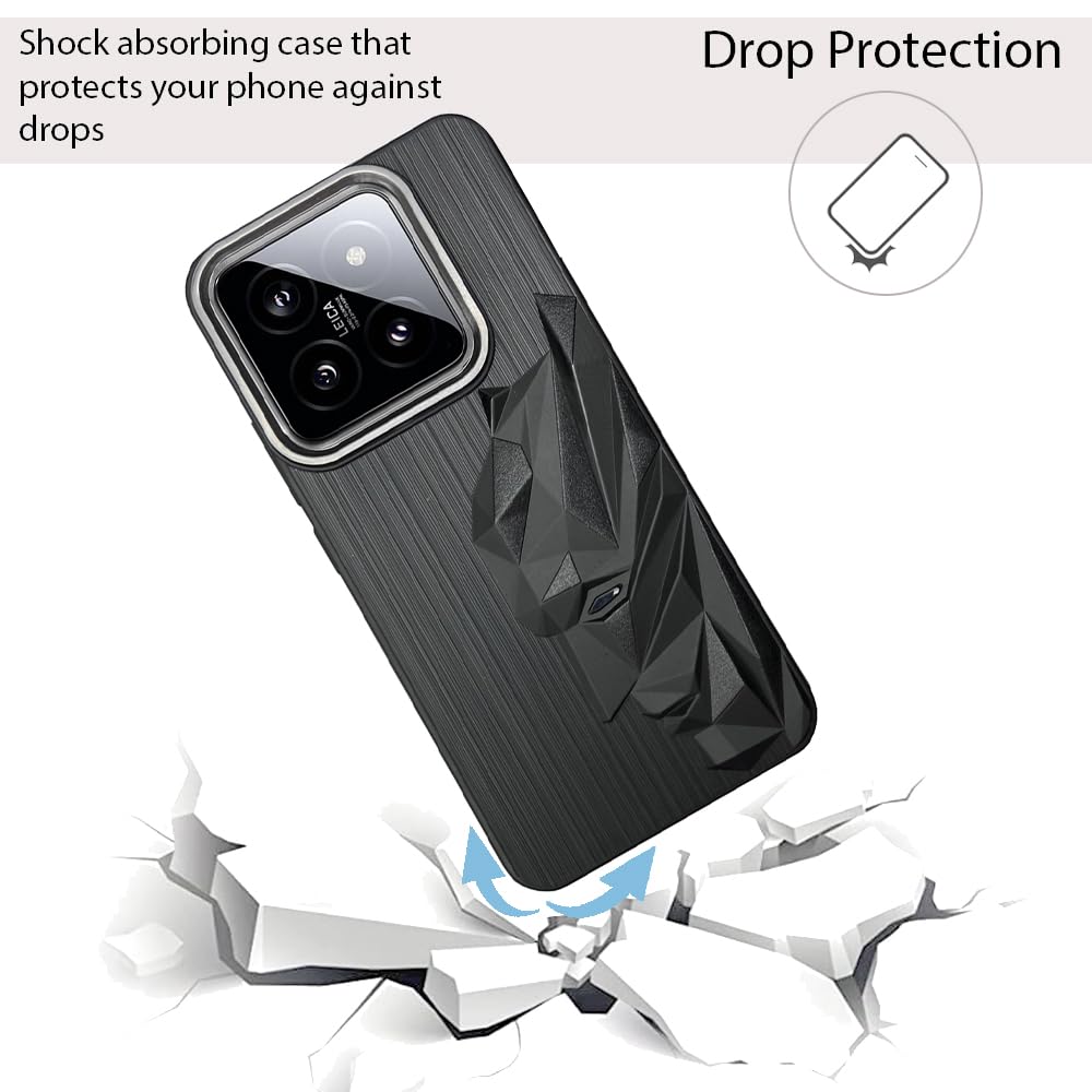 Bt Superhero Case with Camera Ring for Redmi 14(5G)