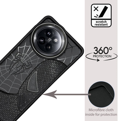 Sp Superhero Web Case with Metallic Camera Ring for Redmi 14 CIVI(5G)