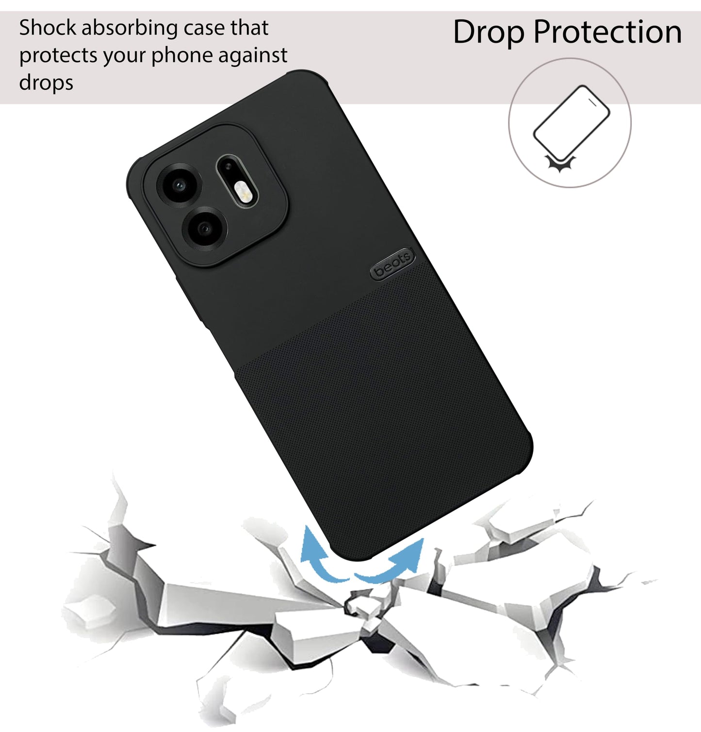 BEOTS Rugged back case for Oneplus N6