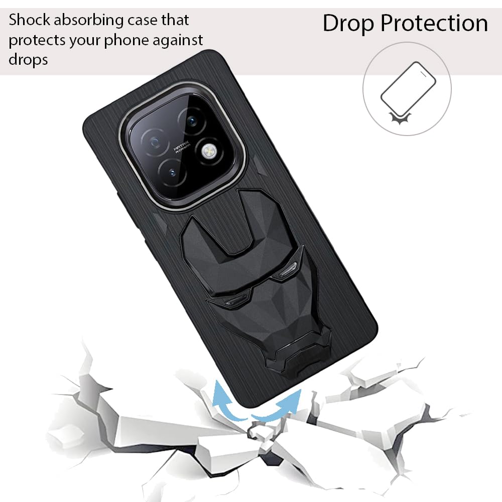 IR Mask Case with Camera Ring for Realme Narzo 70 Turbo