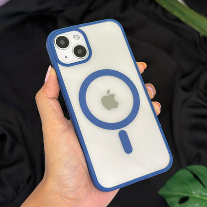 Transparent Anti Yellow Magsafe Case for iPhone 13