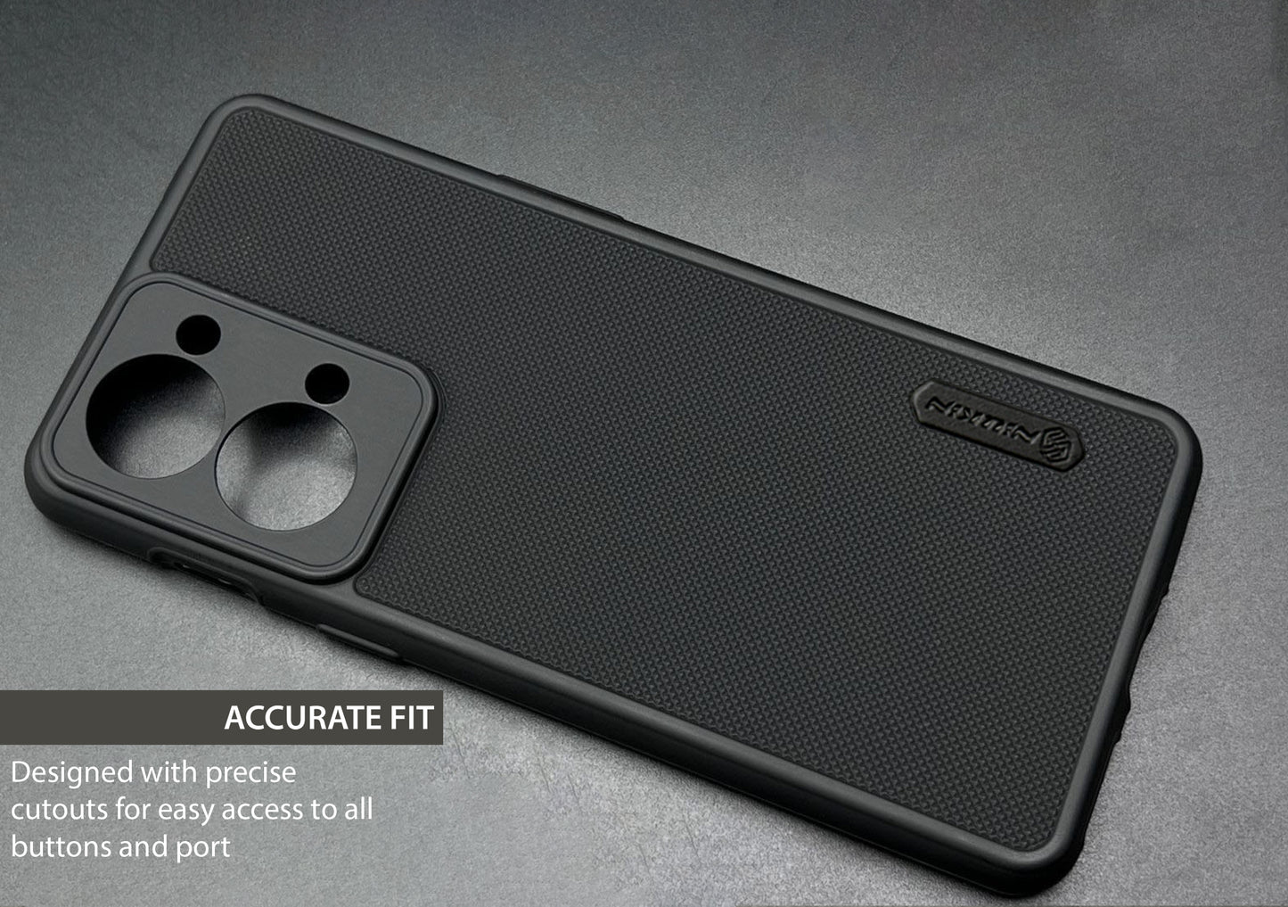 NIUKIN Super Frosted Dotted Case for Oneplus Nord 2T