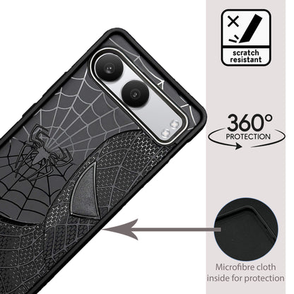 Sp Superhero Web Case with Metallic Camera Ring for Oneplus Nord 4(5G)
