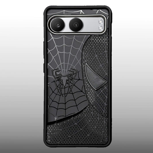 Sp Superhero Web Case with Metallic Camera Ring for Oneplus Nord 4(5G)