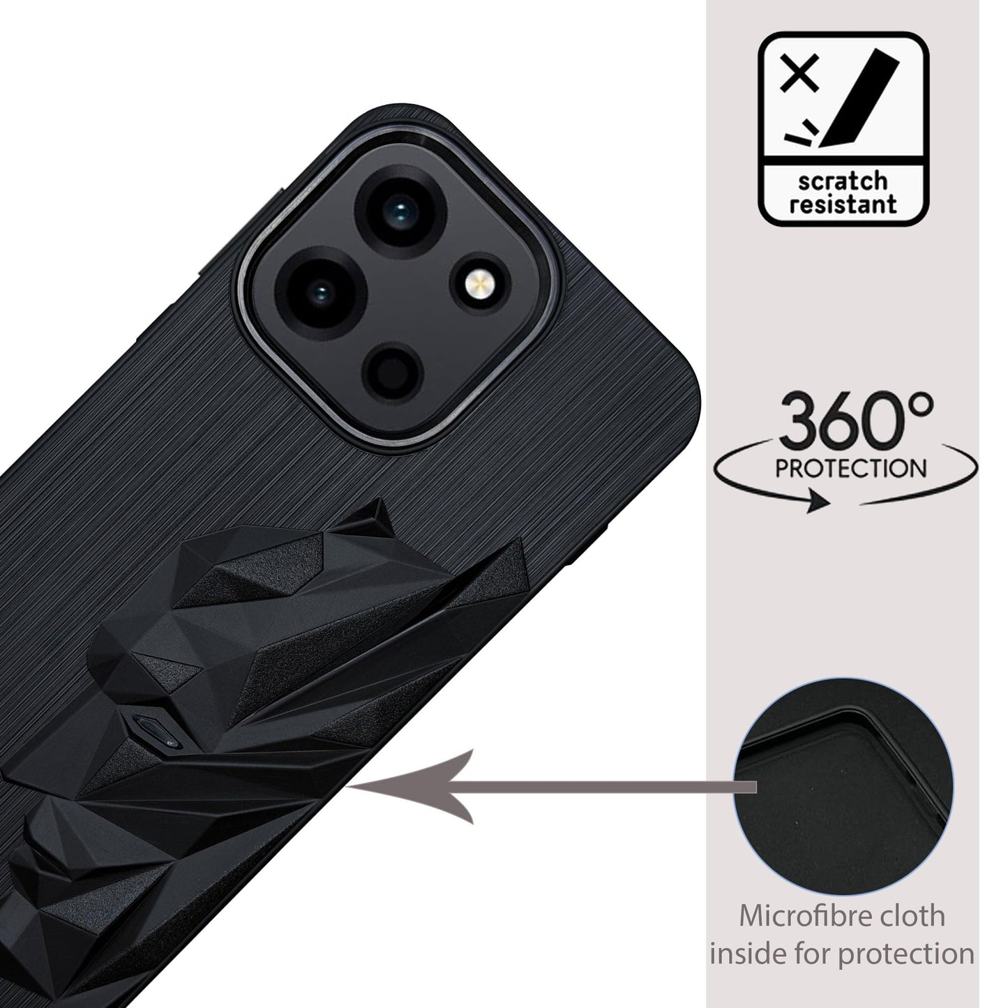 Bt Superhero Case with Camera Ring for Oneplus Nord 6