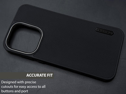 NIUKIN Super Frosted Dotted Case with Camera Ring for Oneplus Nord 6