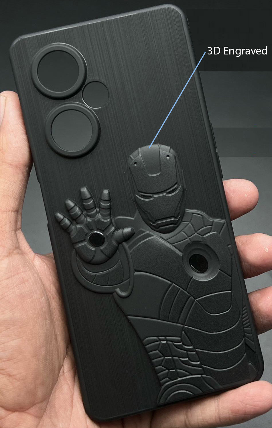 IR Superhero Action Case for Oneplus Nord CE 3 Lite(5G)