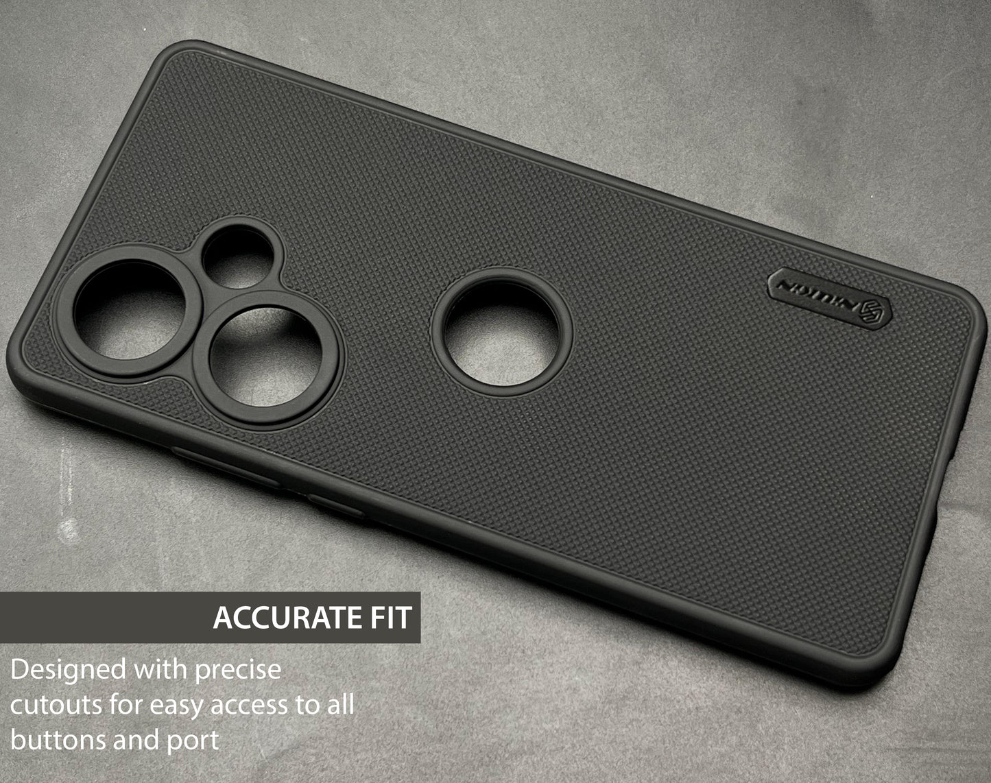 NIUKIN Super Frosted Dotted Case for Oneplus Nord CE 3