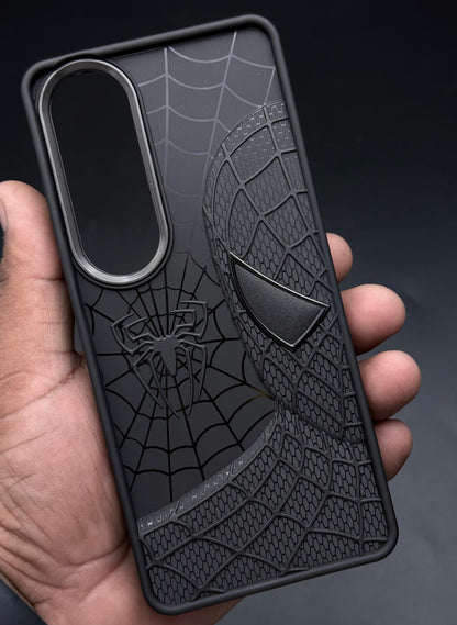 Sp Superhero Web Case with Metallic Camera Ring for Oneplus Nord CE 4 Lite(5G)