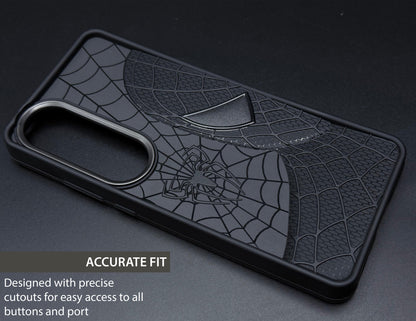 Sp Superhero Web Case with Metallic Camera Ring for Oneplus Nord CE 4 Lite(5G)