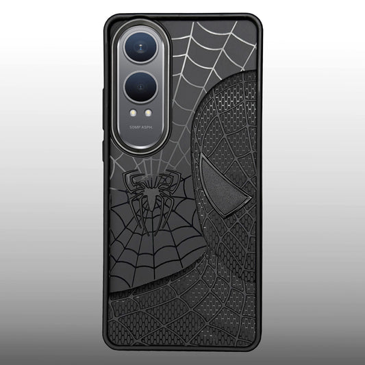 Sp Superhero Web Case with Metallic Camera Ring for Oneplus Nord CE 4 Lite(5G)