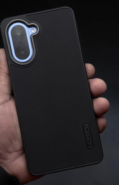 NIUKIN Super Frosted Dotted Case with Camera Ring for Oneplus Nord CE 5