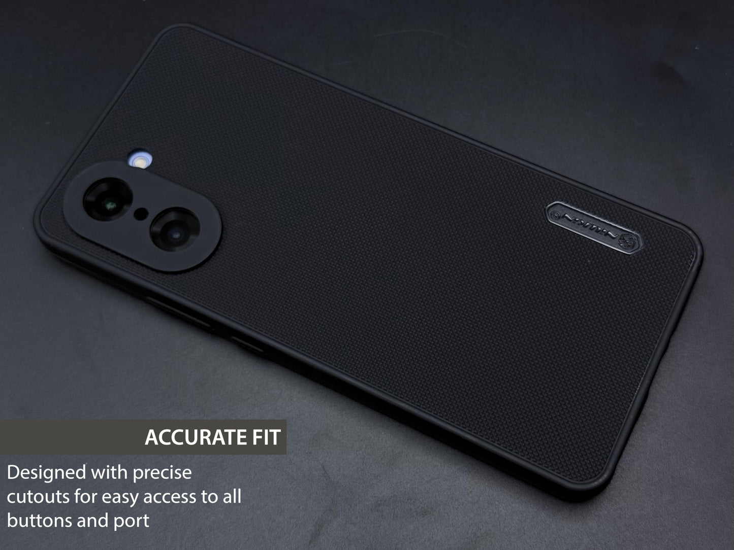 NIUKIN Super Frosted Dotted Case for Oneplus Nord CE 5