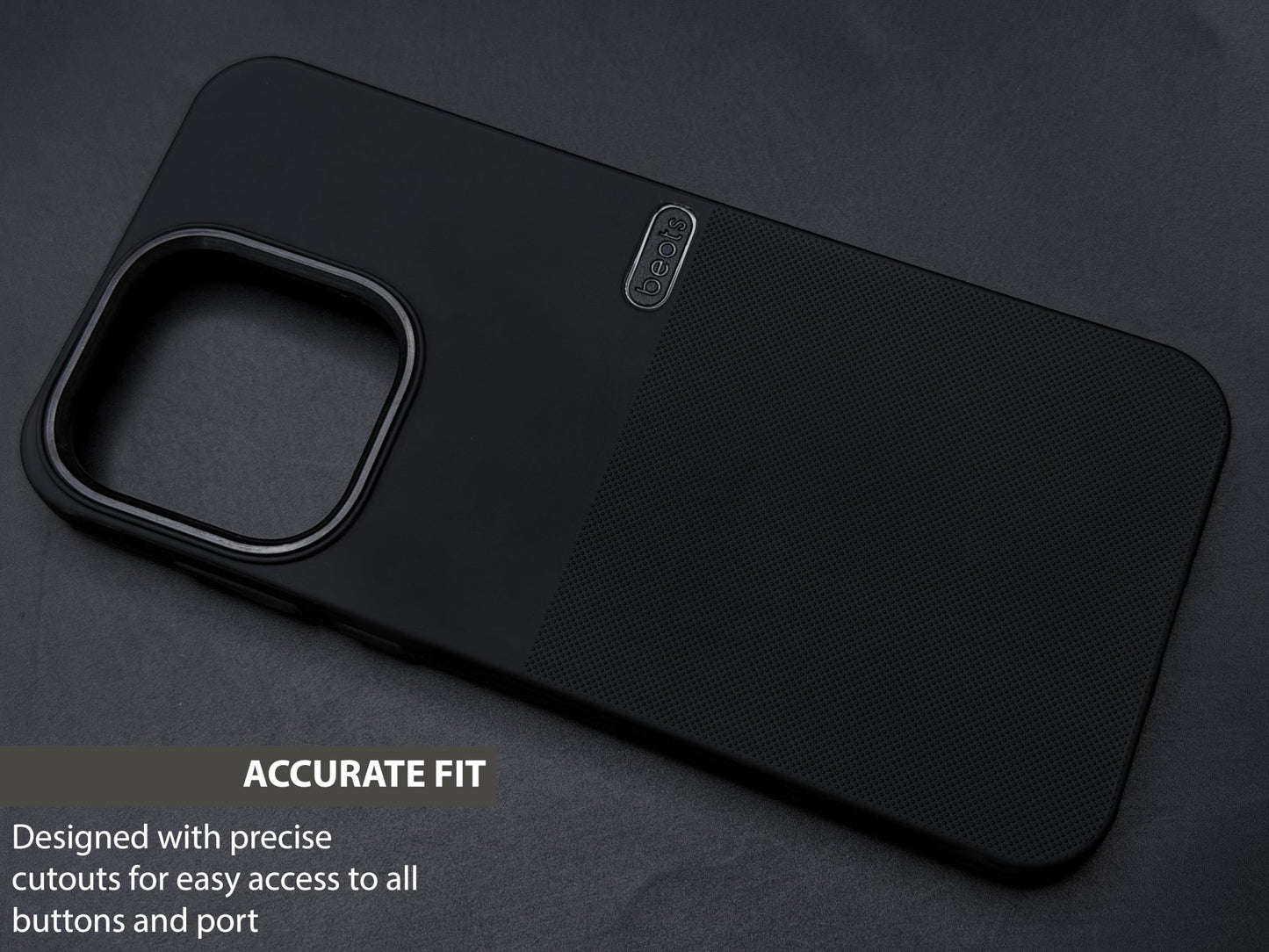 BEOTS Rugged back case with Camera Ring for Oneplus Nord CE 6