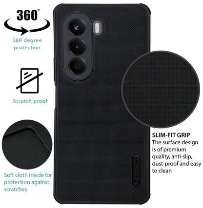 NIUKIN Super Frosted Dotted Case for Oneplus Nord Ce 6 Lite