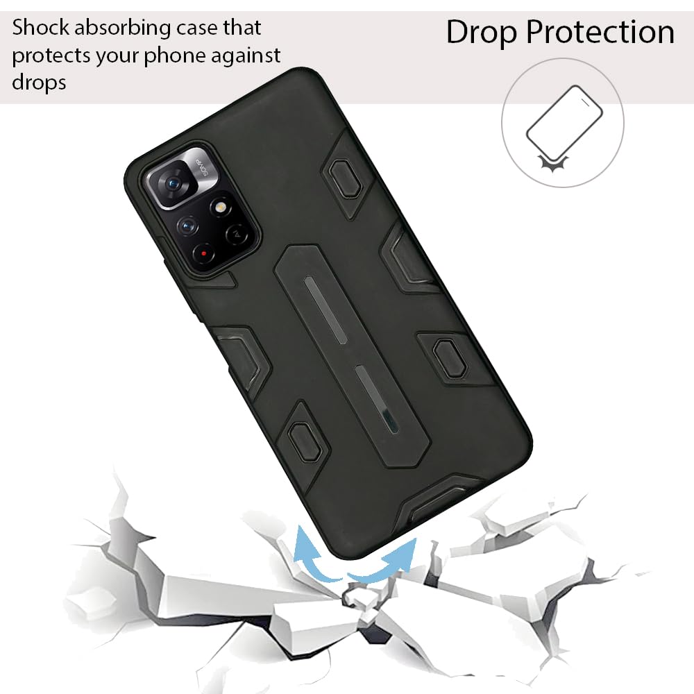 NIUKIN Armor Case for Xiaomi Redmi Note 11T 5G