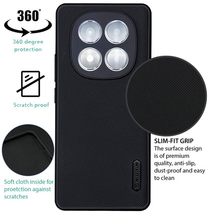 NIUKIN Super Frosted Dotted Case for Xiaomi Note 14 Pro