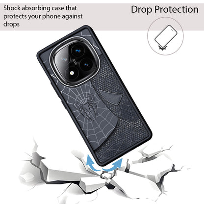 Sp Superhero Web Case with Metallic Camera Ring for Redmi Note 14 Pro(5G)